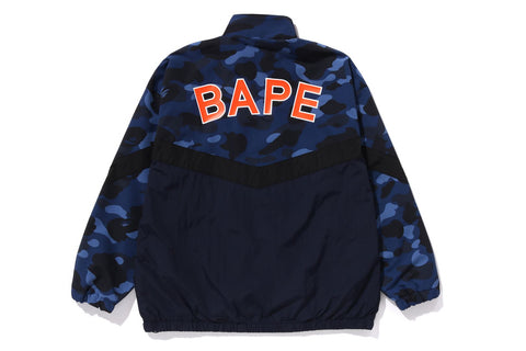 COLOR CAMO BLOCK JACKET