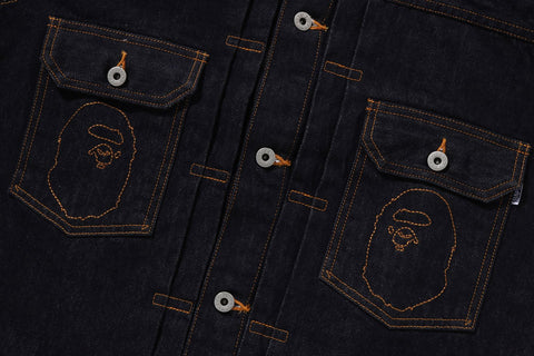 APE HEAD DENIM JACKET