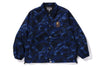 COLOR CAMO COLLEGE COACH JACKET