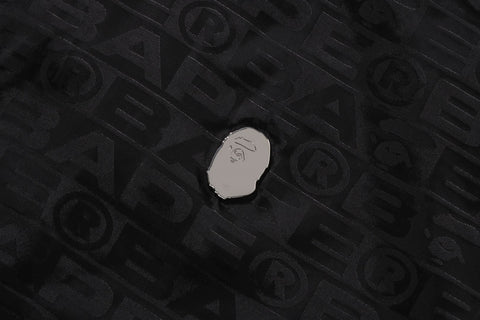 LUX SPORT PATTERN JACQUARD NYLON COACH JACKET