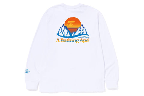 BAPE MOUNTAIN L/S TEE