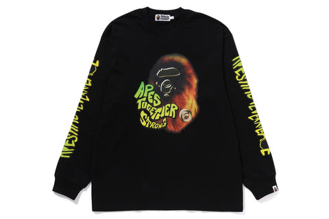 BAPE SPORT GRAPHIC L/S TEE