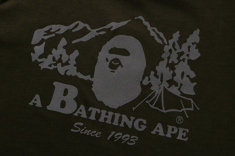 BAPE REFLECTIVE PRINT LAYERED L/S TEE