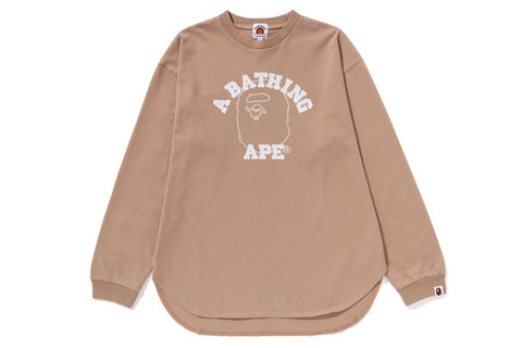 COLLEGE PIGMENT DYE L/S TEE