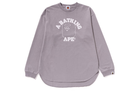 COLLEGE PIGMENT DYE L/S TEE