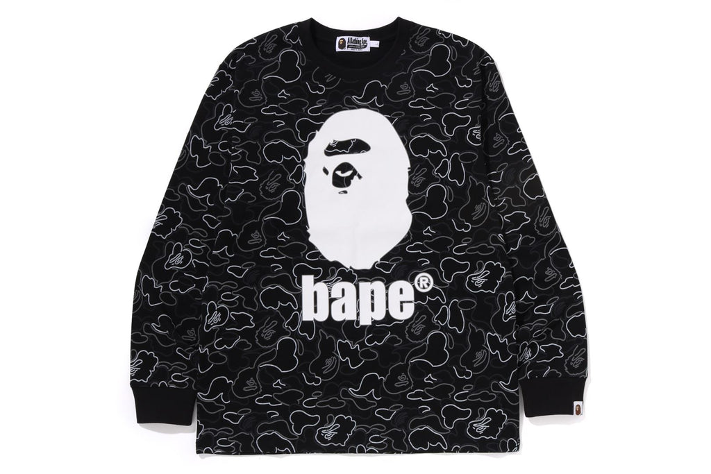 NEON CAMO LS TEE