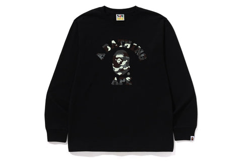 CITY CAMO COLLEGE LS TEE
