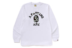 CITY CAMO COLLEGE LS TEE