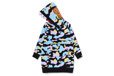 NEW MULTI CAMO SHARK HOODIE ONEPIECE