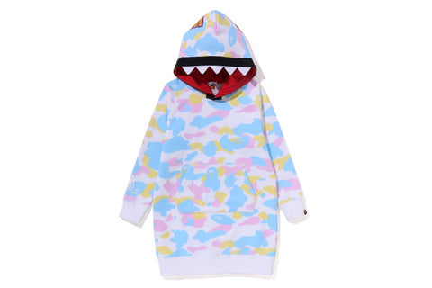 NEW MULTI CAMO SHARK HOODIE ONEPIECE