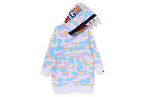 NEW MULTI CAMO SHARK HOODIE ONEPIECE