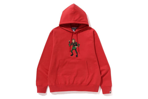 APE RELAXED FIT PULLOVER HOODIE
