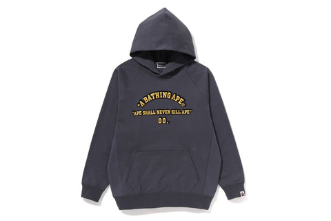 A BATHING APE OVERSIZED PULLOVER HOODIE