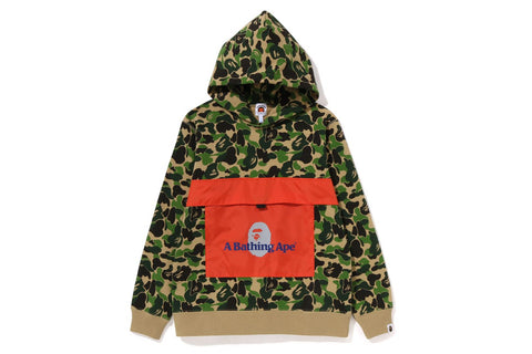 ABC CAMO BIG POCKET PULLOVER HOODIE