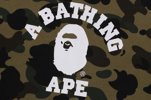 1ST CAMO COLLEGE PULLOVER HOODIE