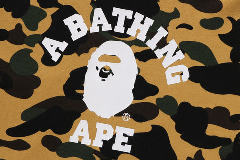 1ST CAMO COLLEGE PULLOVER HOODIE