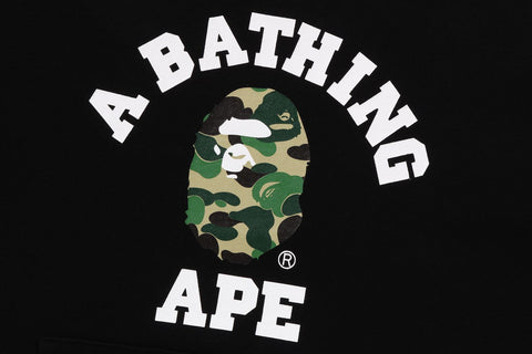 ABC CAMO COLLEGE ORGANIC COTTON PULLOVER HOODIE