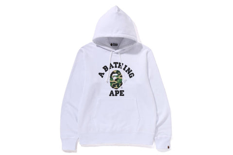 ABC CAMO COLLEGE ORGANIC COTTON PULLOVER HOODIE