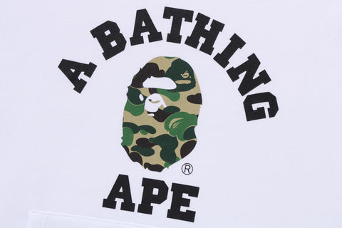 ABC CAMO COLLEGE ORGANIC COTTON PULLOVER HOODIE