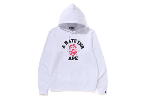 ABC CAMO COLLEGE ORGANIC COTTON PULLOVER HOODIE