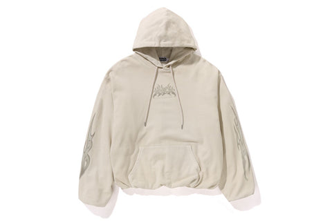 FLAME GARMENT DYED PULLOVER HOODIE