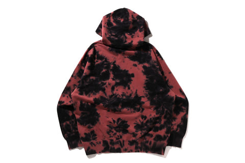 DESTROYED BLEACH LOGO RELAXED FIT PULLOVER HOODIE