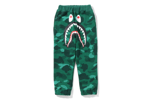 COLOR CAMO SHARK SWEAT PANTS