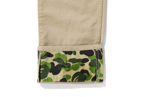 ABC CAMO CUFFED PANTS