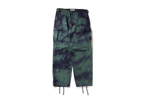 TIE DYE RELAXED FIT 6 POCKET PANTS