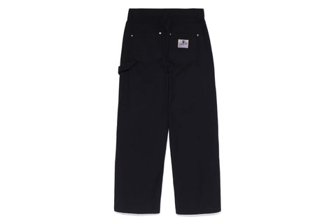 APE HEAD ONE POINT LOW WAIST WORK PANTS