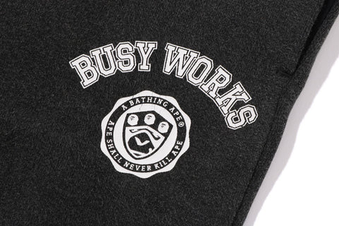 BAPE BUSY WORKS SWEAT PANTS