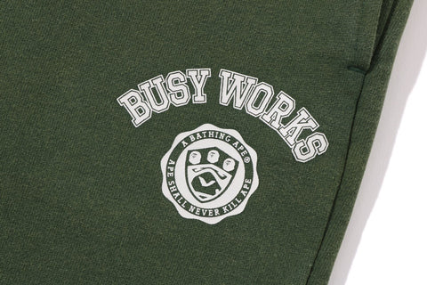 BAPE BUSY WORKS SWEAT PANTS