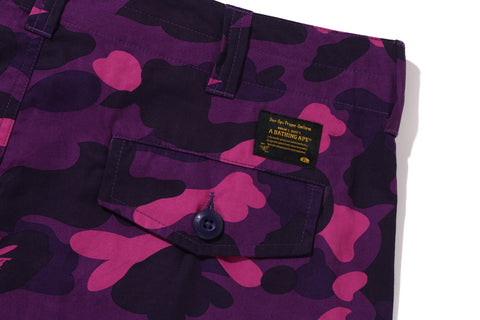 COLOR CAMO 6 POCKET PANTS