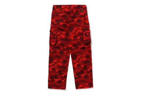 COLOR CAMO 6 POCKET PANTS