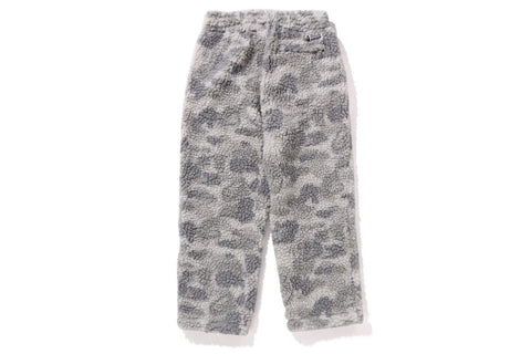 TONAL SOLID CAMO METAL APE HEAD ONE POINT FLEECE PANTS