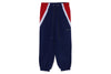 COLOR BLOCKING METAL LOGO PIN TRACK PANTS