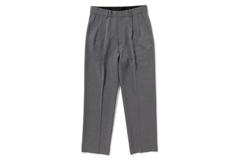 APE HEAD ONE POINT 2 TUCK PANTS