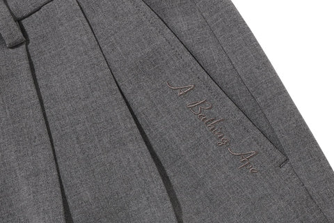 APE HEAD ONE POINT 2 TUCK PANTS