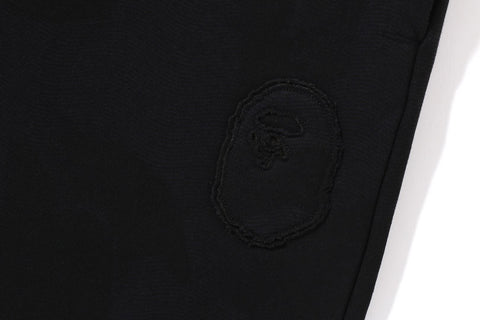 INK CAMO WIDE LEG SNAP DETAIL TRACK PANTS