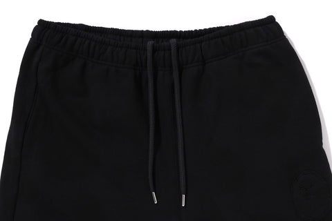 INK CAMO WIDE LEG SNAP DETAIL TRACK PANTS