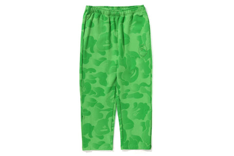 INK CAMO WIDE LEG SNAP DETAIL TRACK PANTS