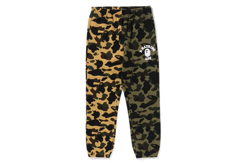 1ST CAMO SEPARATE REGULAR FIT SWEAT PANTS
