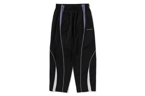 BATHING APE LOGO NYLON TRACK PANTS