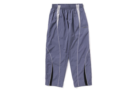 BATHING APE LOGO NYLON TRACK PANTS