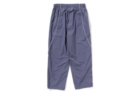 BATHING APE LOGO NYLON TRACK PANTS