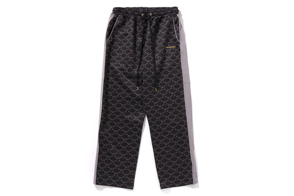 COLLEGE MONOGRAM RELAXED FIT PANTS