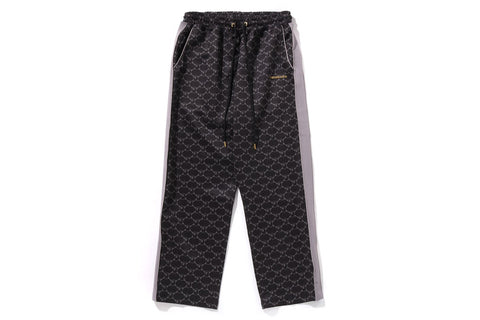 COLLEGE MONOGRAM RELAXED FIT PANTS