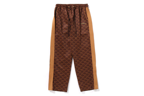 COLLEGE MONOGRAM RELAXED FIT PANTS
