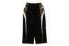 WILD LEOPARD PATTERN OVERSIZED FIT TRACK PANTS