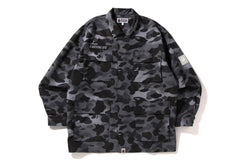 GRID CAMO RELAXED FIT MILITARY SHIRT